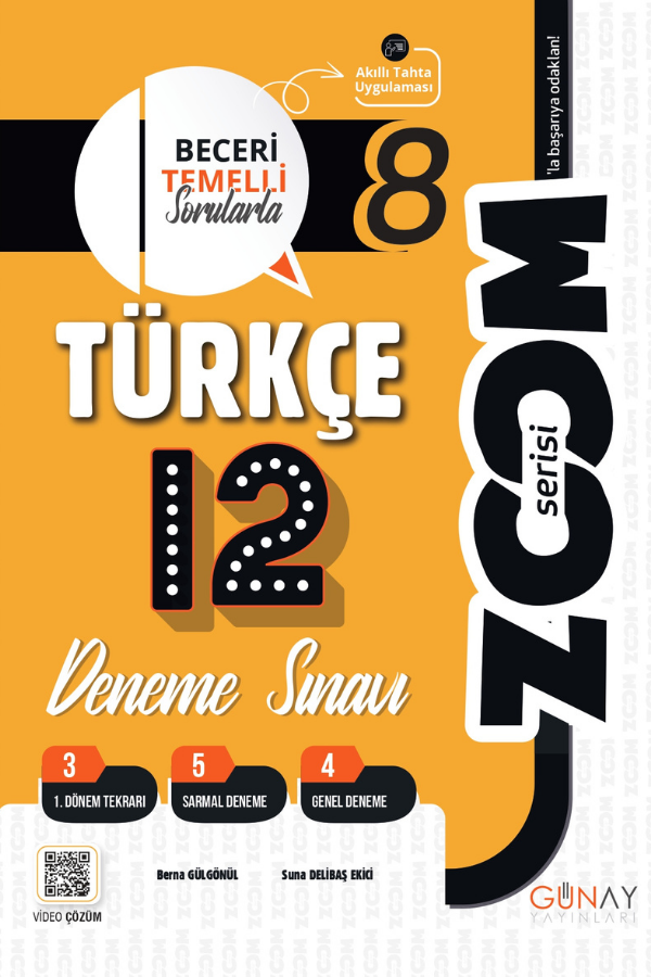 8. sınıf zoom branş deneme türkçe