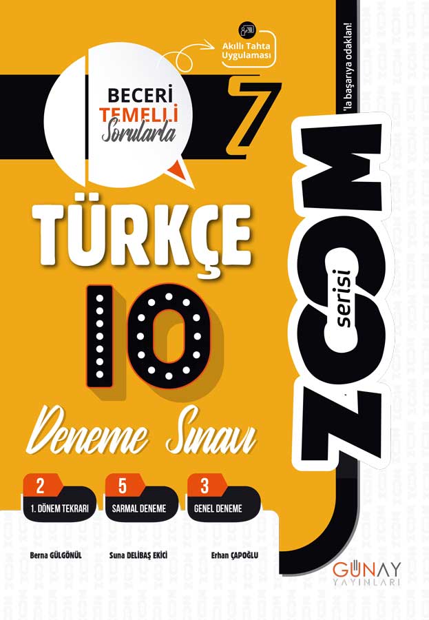7 zoom branş turkce